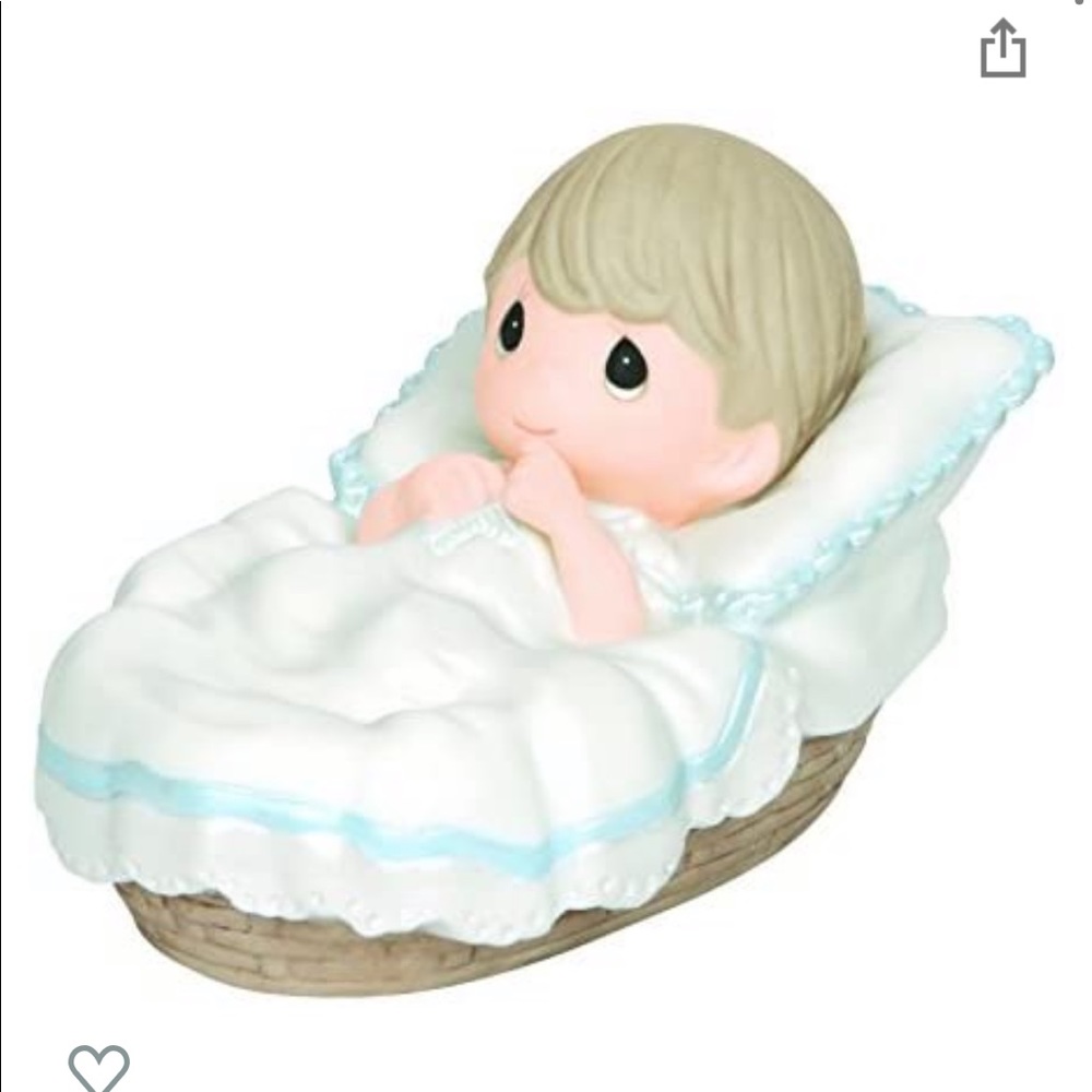 Precious Moments Baptism Figure For Boy